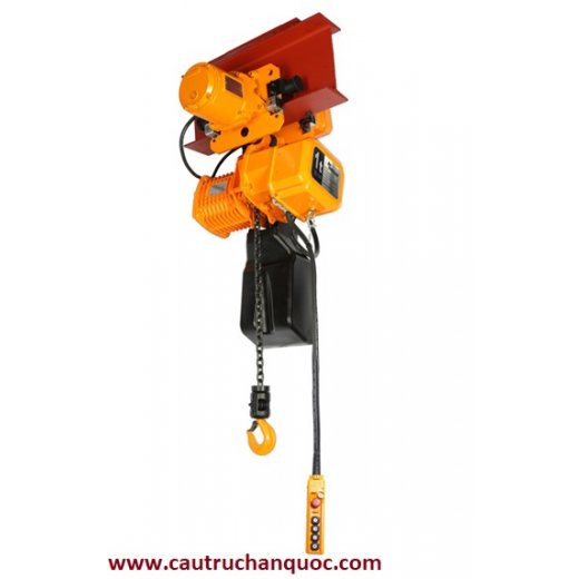 Palang xích điện Hàn Quốc 1 tấn DAESAN bao gồm cụm di chuyển