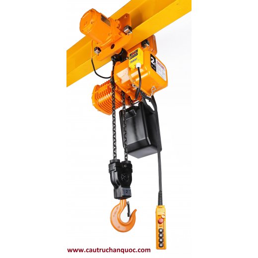 Palang xích điện Hàn Quốc 2 tấn DAESAN bao gồm cụm di chuyển Palang xích điện Hàn Quốc 2 tấn DAESAN bao gồm cụm di chuyển