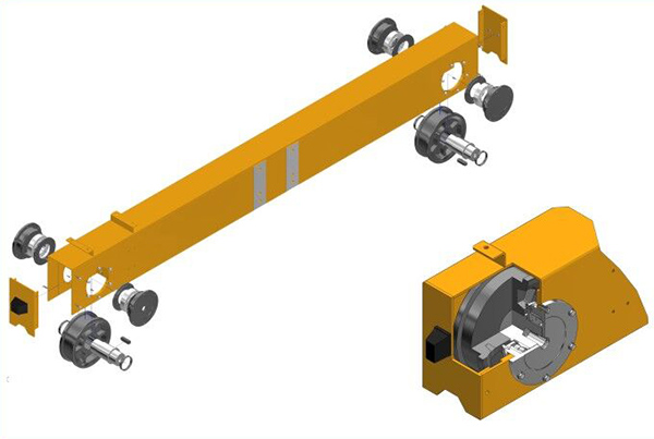 Dầm biên cầu trục