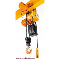 Palang xích điện Hàn Quốc 2 tấn DAESAN bao gồm cụm di chuyển